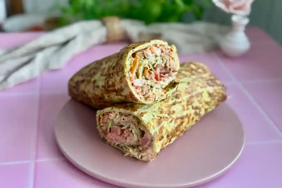 Madmusens spidskålswrap