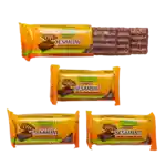 Sesambar med chokolade