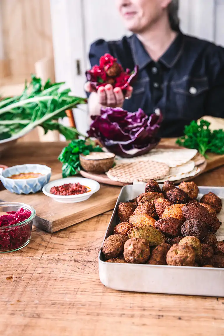 Sprøde linsefalafler - Twist på den klassiske falafel