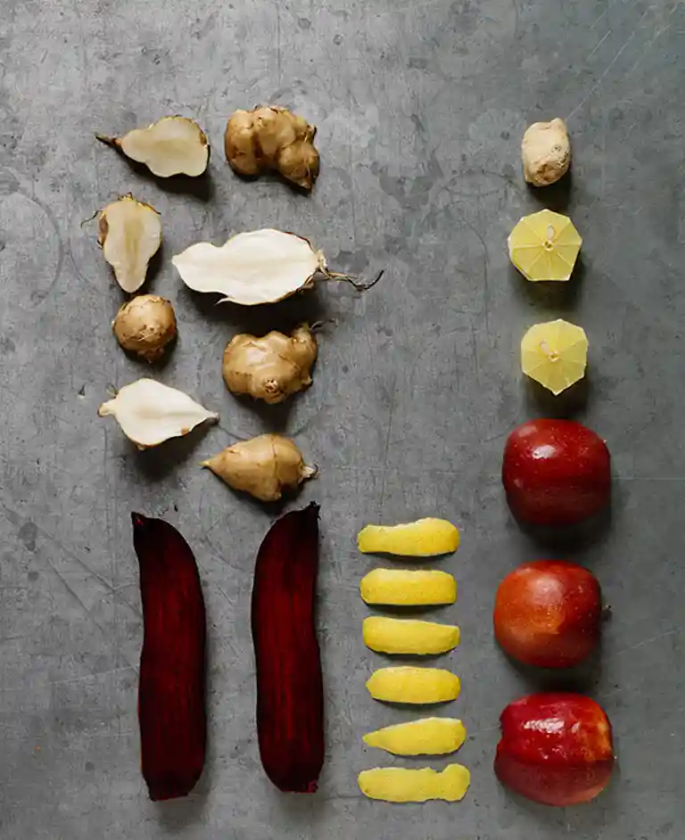 Rødbede og jordskok